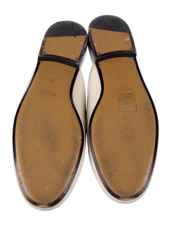 Gucci Horsebit Accent Leather Mules