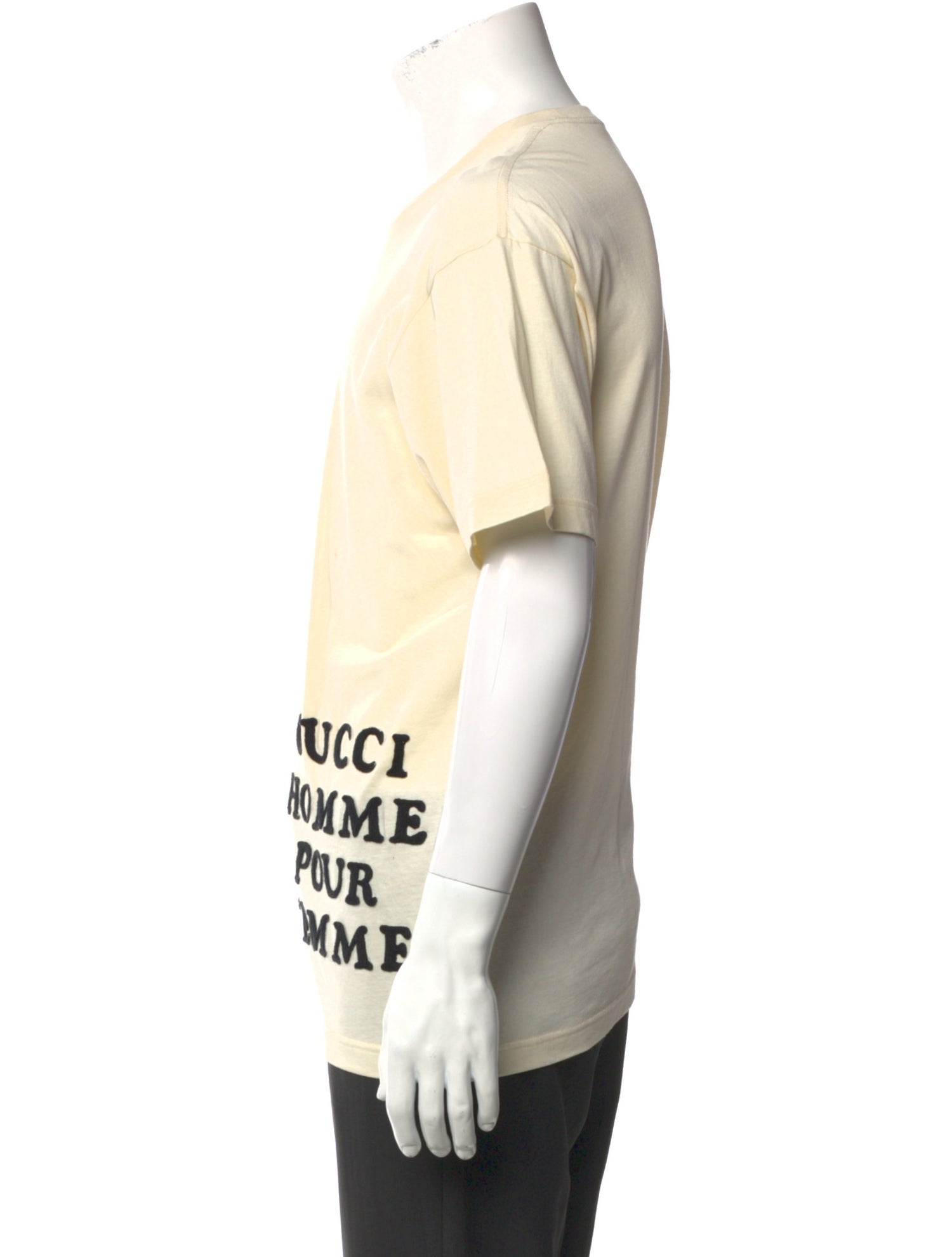 Gucci Graphic Print Crew Neck T-Shirt