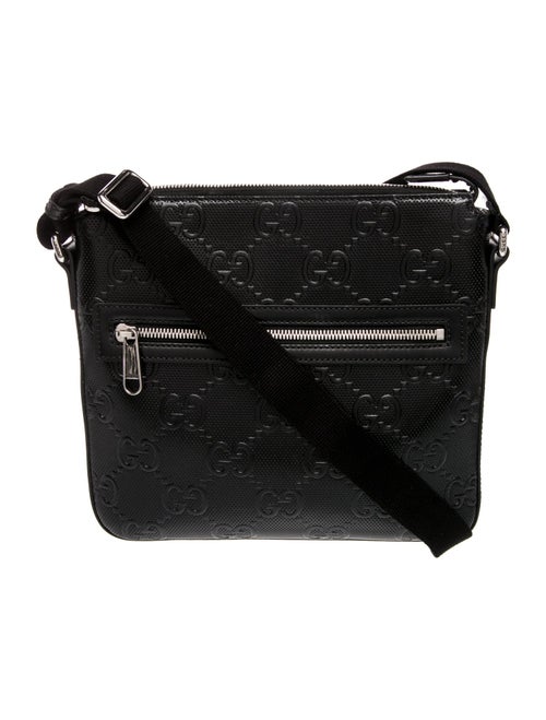 Gucci GG Embossed Messenger Bag
