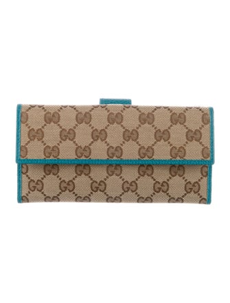 Gucci Continental Wallet GG Canvas Continental Wallet