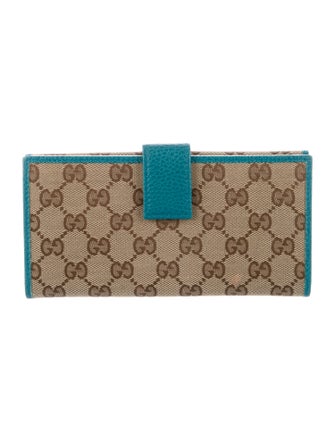 Gucci Continental Wallet GG Canvas Continental Wallet