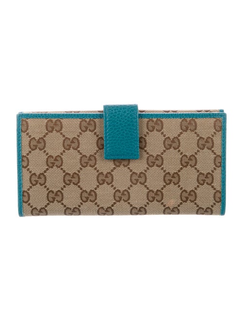 Gucci Continental Wallet GG Canvas Continental Wallet