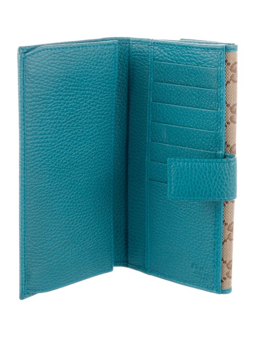 Gucci Continental Wallet GG Canvas Continental Wallet