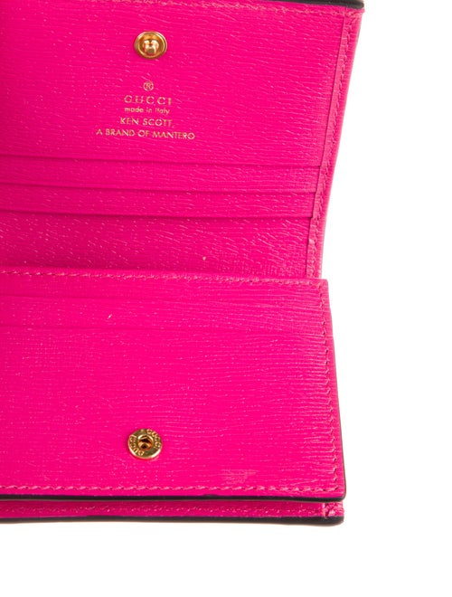 Gucci x Ken Scott Horsebit Accent Compact Wallet