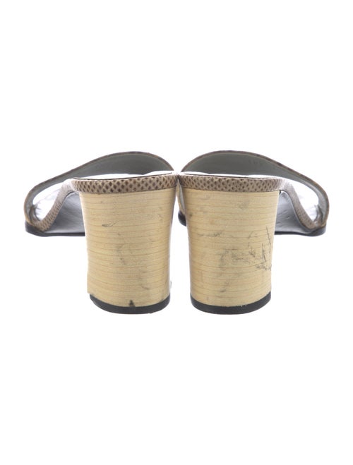 Gucci Karung Animal Print Slides