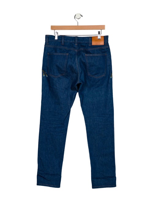 Gucci Mid-Rise Straight Leg Jeans