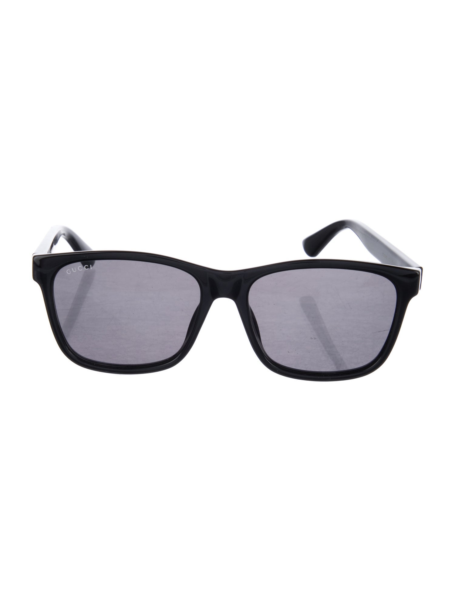 Gucci Web Accent Wayfarer Sunglasses
