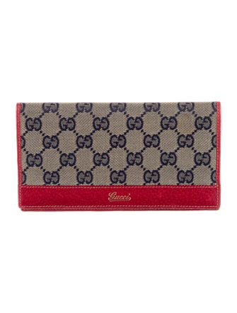 Gucci GG Canvas Canvas Continental Wallet