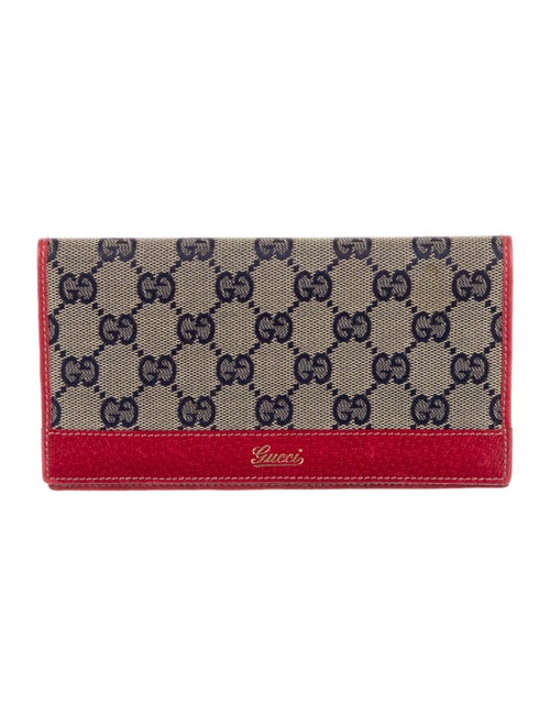 Gucci GG Canvas Canvas Continental Wallet