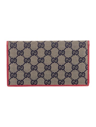 Gucci GG Canvas Canvas Continental Wallet
