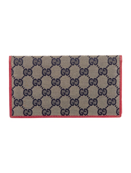 Gucci GG Canvas Canvas Continental Wallet