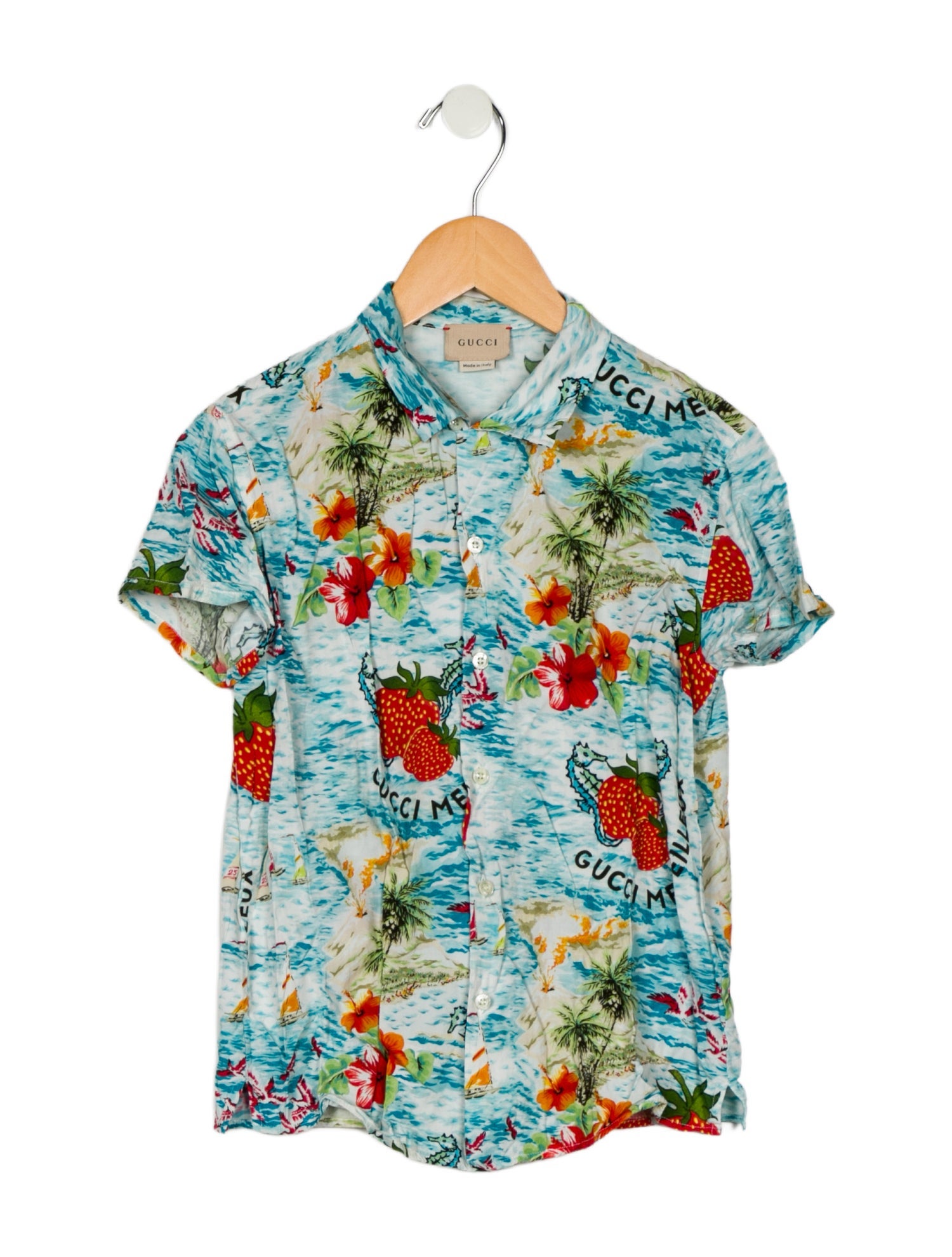 Gucci Kids boys' short sleeve top