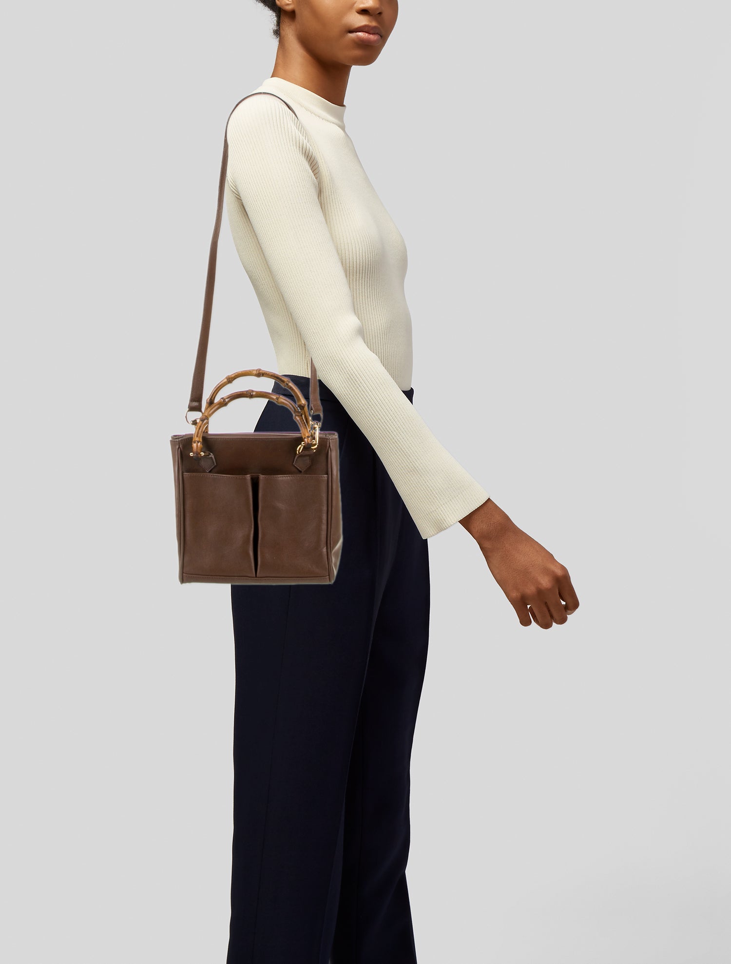 Gucci Double G Top Handle Bag