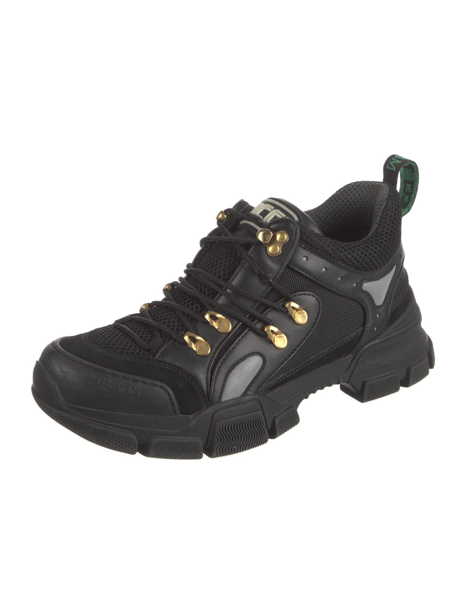 Gucci Leather Chunky Sneakers