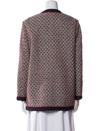 Gucci 2023 Tweed Pattern Evening Jacket