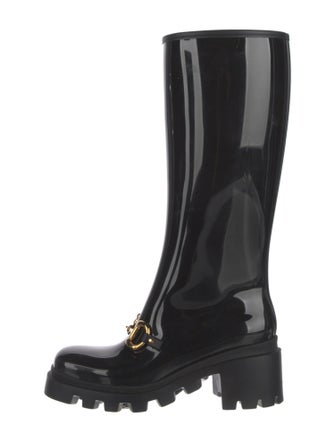 Gucci Rubber Rain Boots