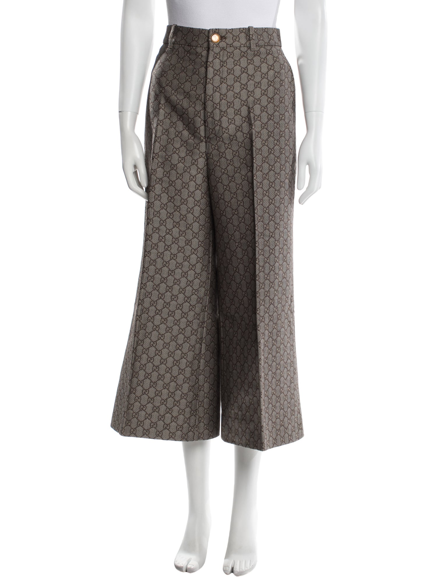 Gucci 2018 Wide Leg Pants