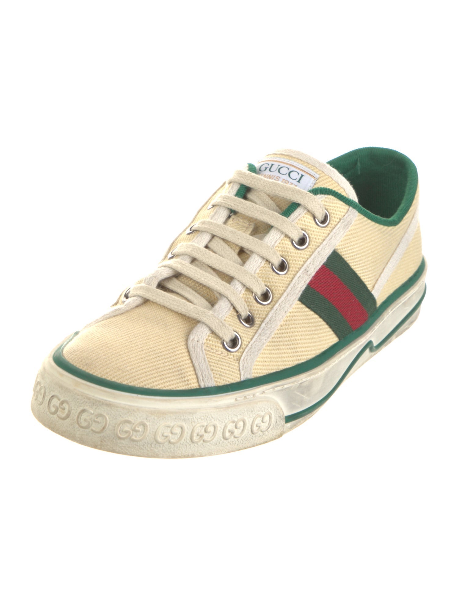 Gucci GG Logo Canvas Sneakers