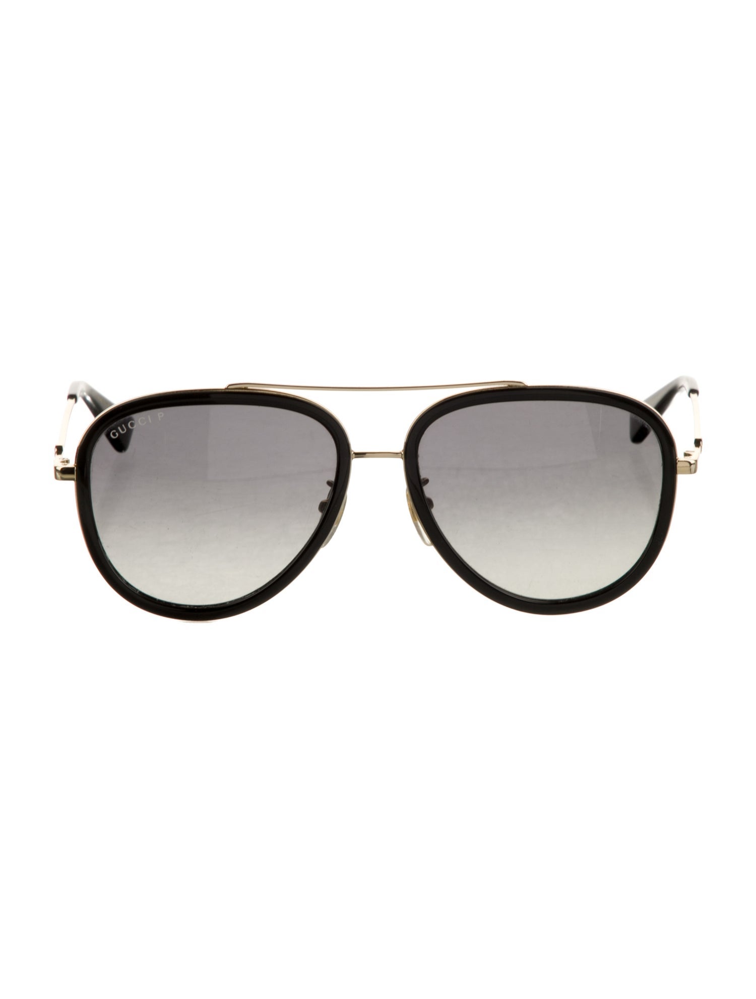 Gucci Interlocking G Logo Aviator Sunglasses