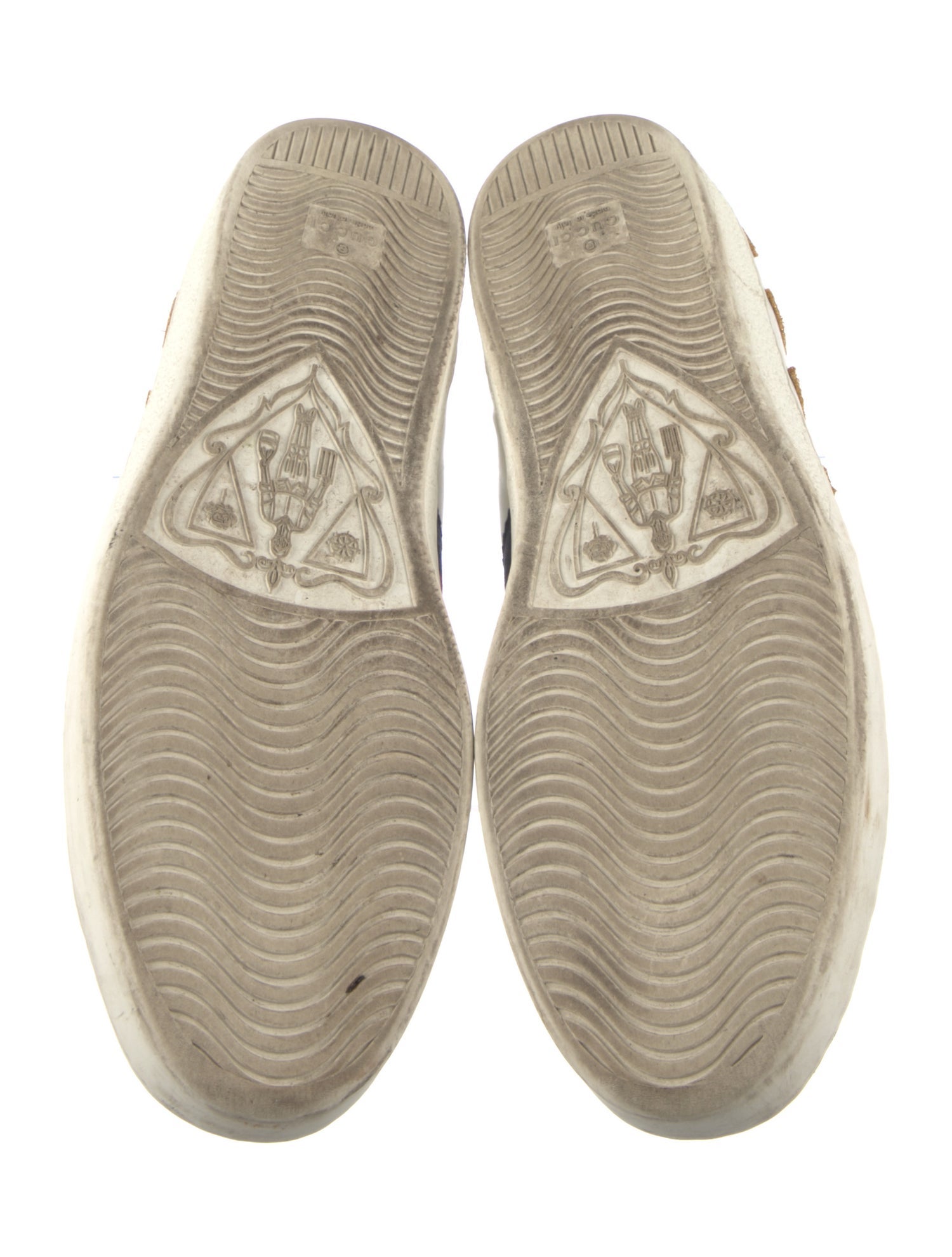 Gucci Sylvie Web Accent Leather Sneakers