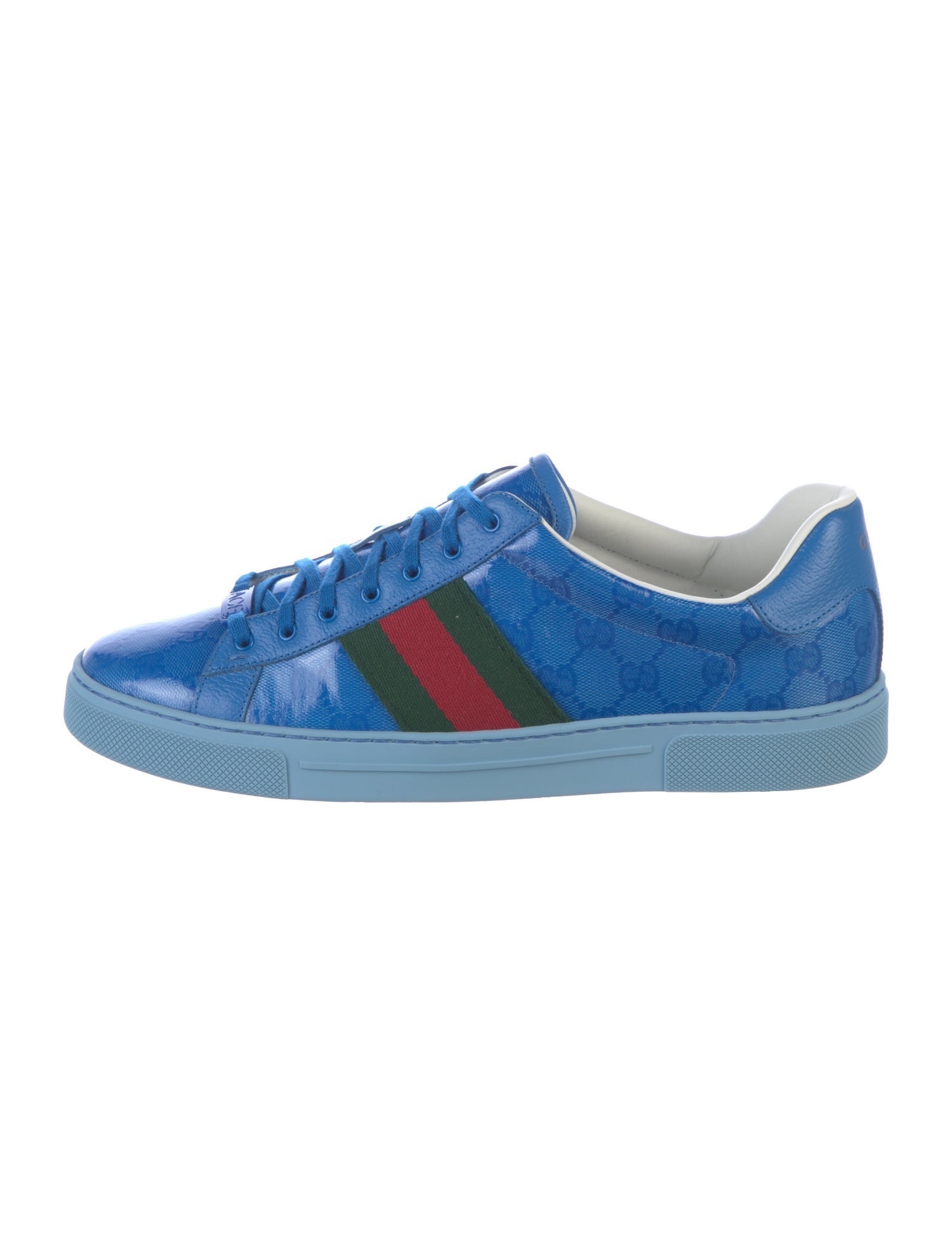 Gucci Web Accent Grosgrain Trim Sneakers