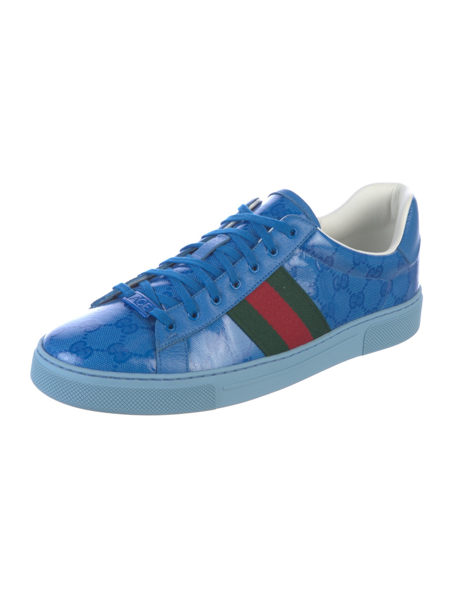 Gucci Web Accent Grosgrain Trim Sneakers
