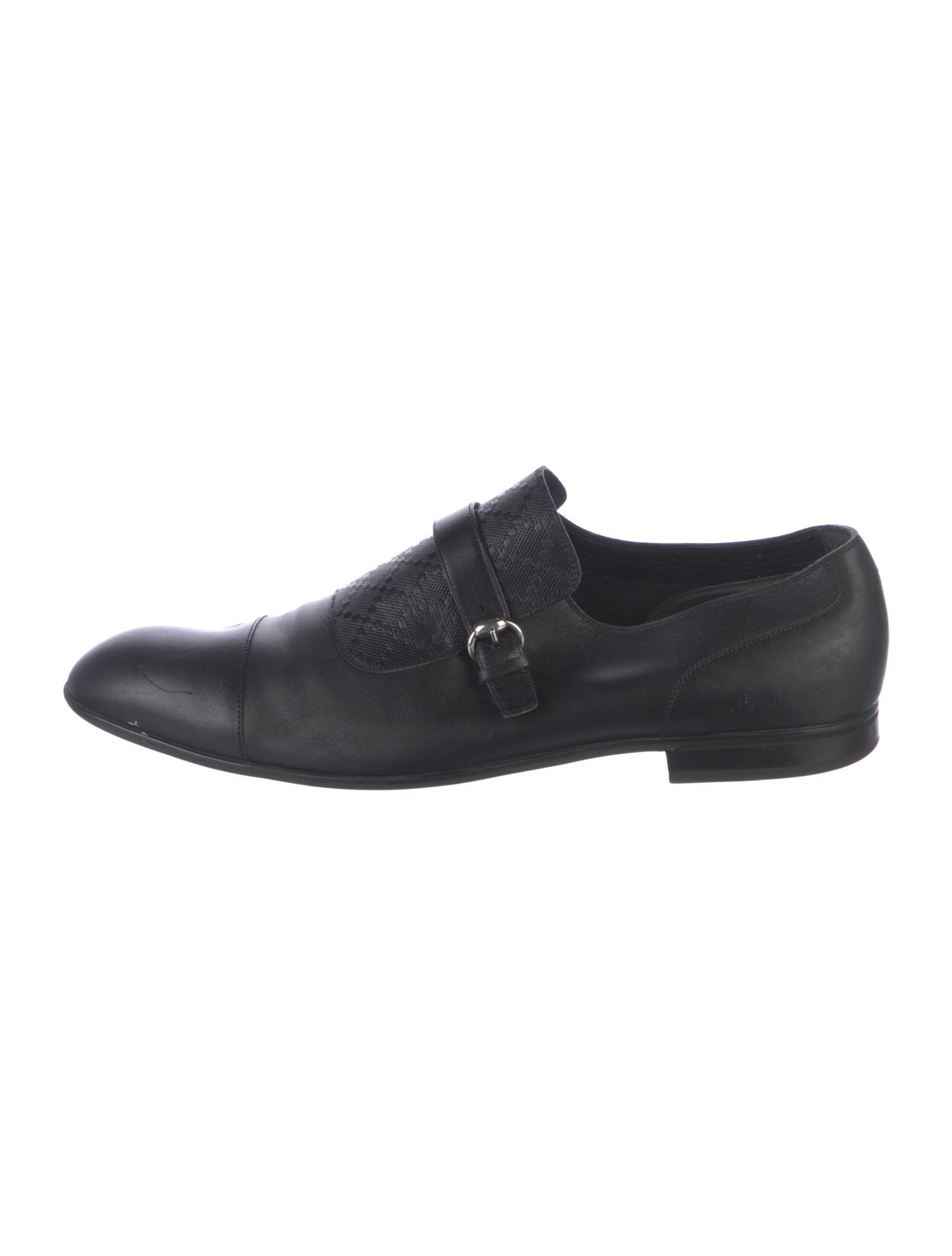 Gucci Horsebit Accent Leather Dress Loafers