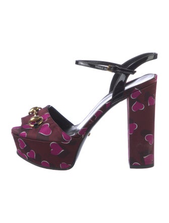 Gucci Horsebit Accent Sandals