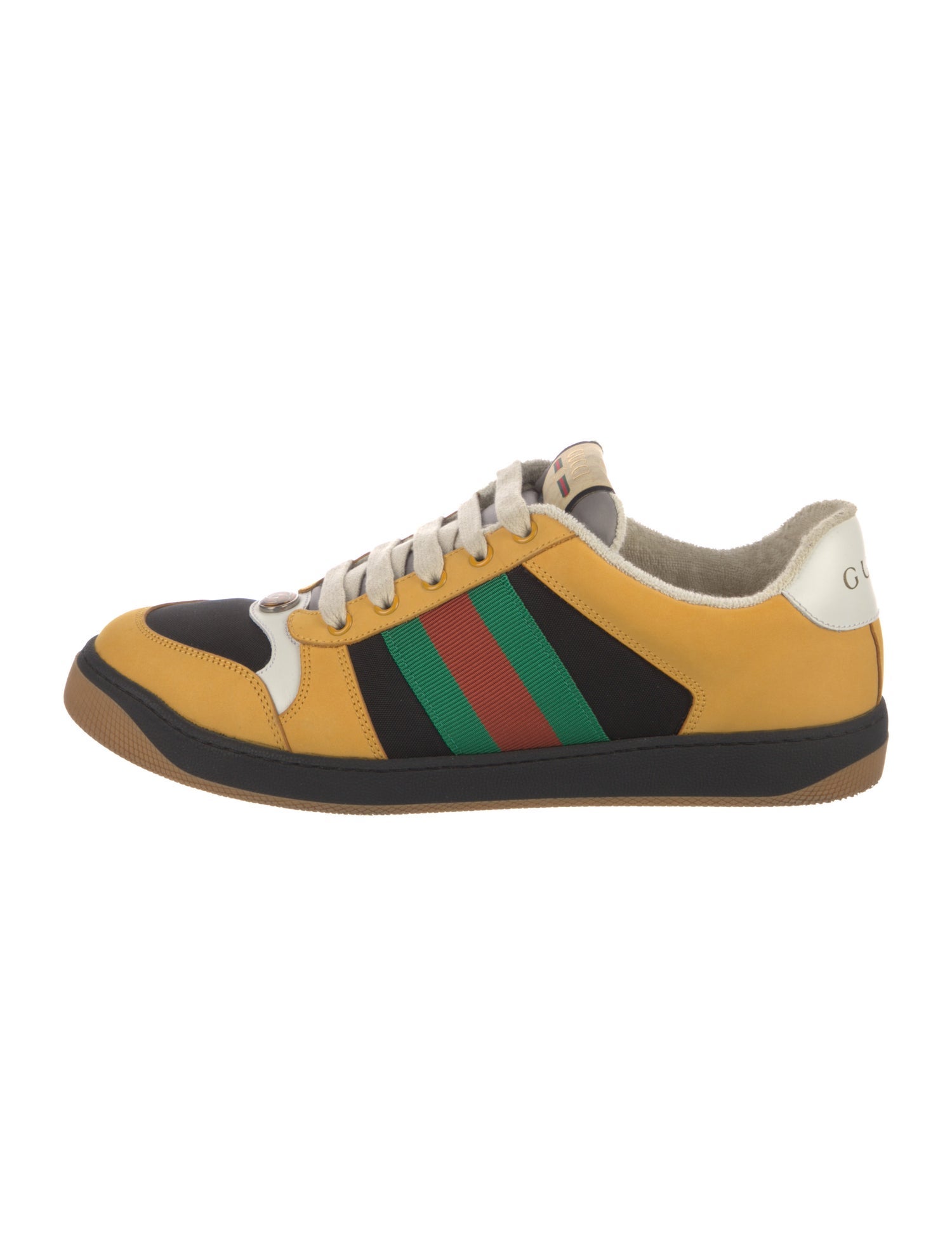 Gucci Web Accent Leather