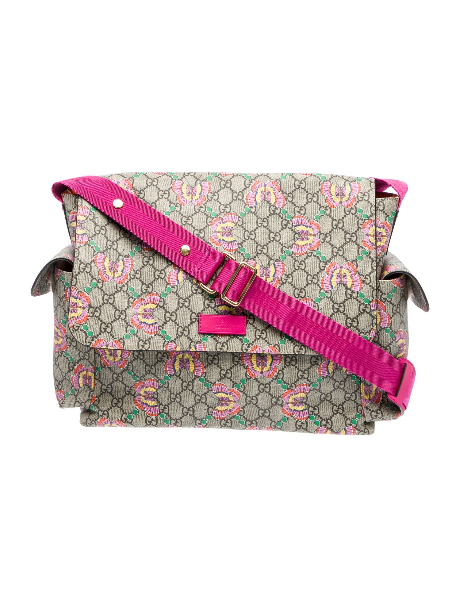 Gucci Kids' GG Supreme Diaper Bag