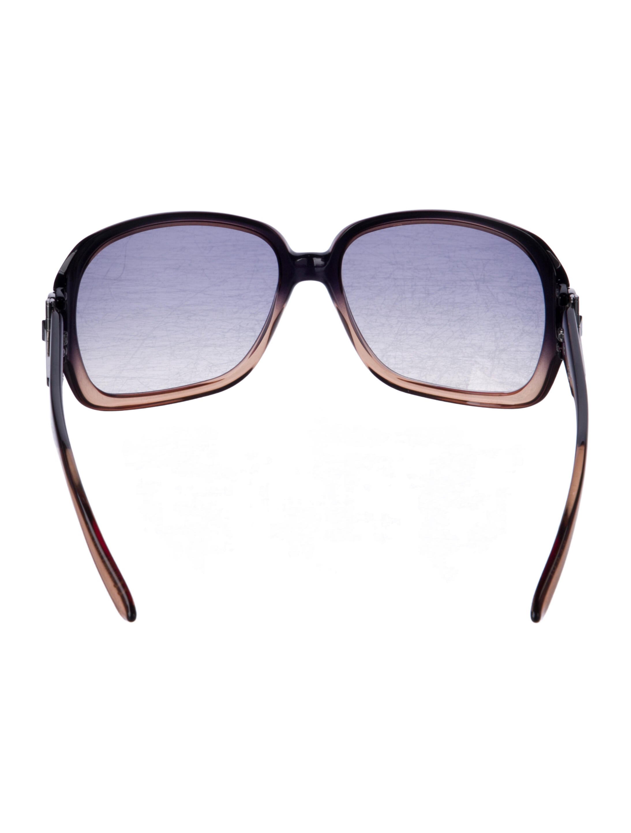 Gucci Interlocking G Logo Oversize Sunglasses
