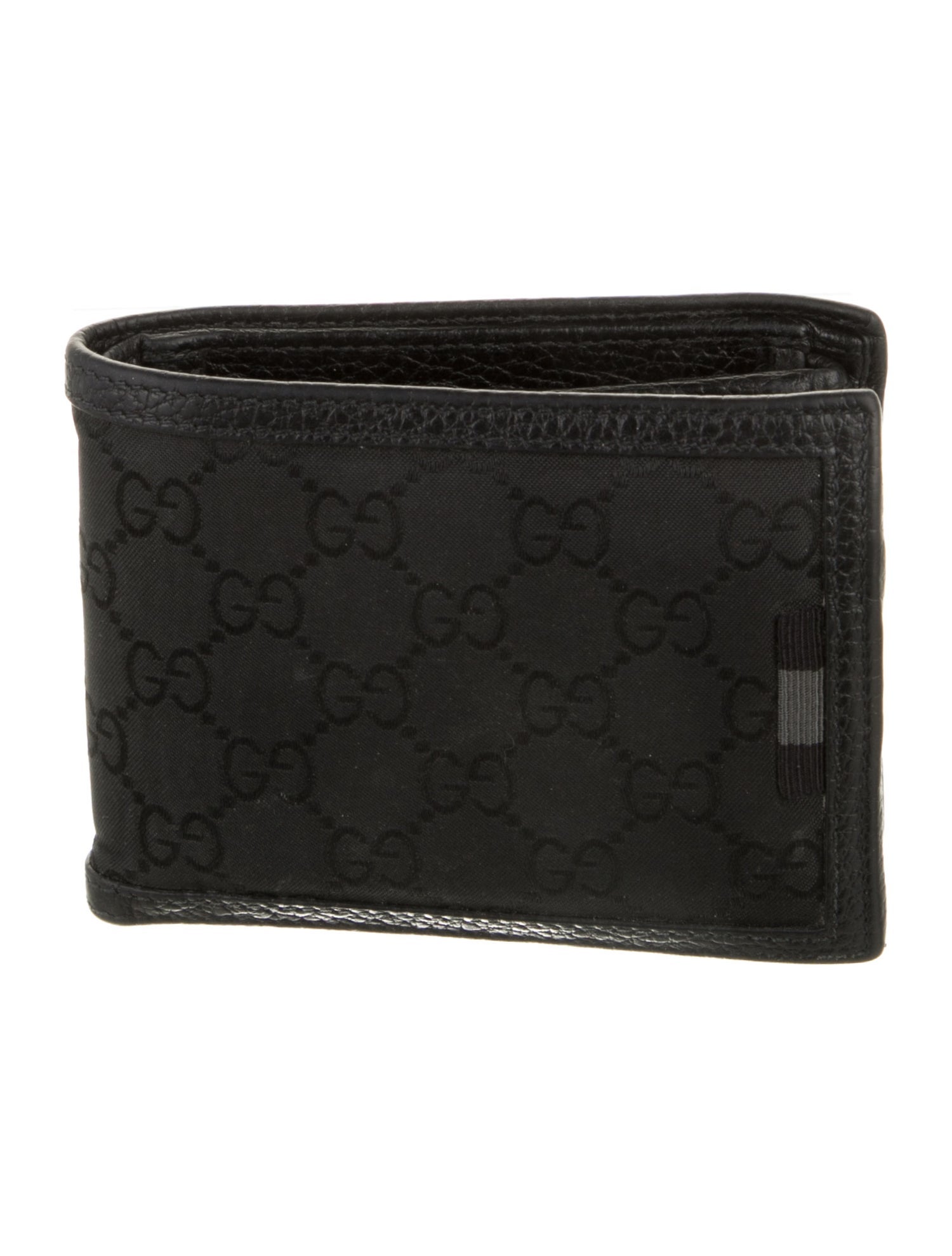 Gucci GG Canvas Nylon Bifold Wallet