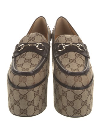 Gucci GG Canvas Canvas Mules