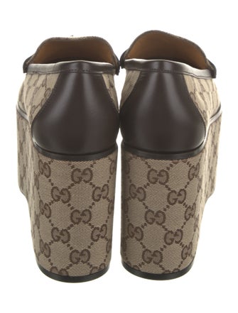 Gucci GG Canvas Canvas Mules