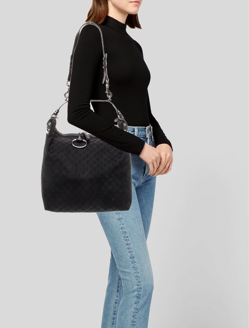 Gucci GG Canvas Hobo Large
