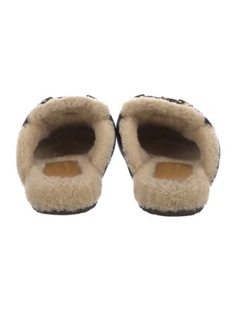 Gucci Horsebit Accent Leather Mules