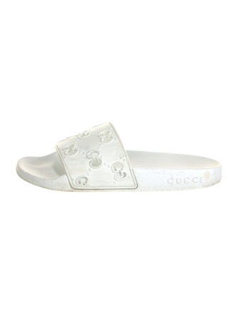 Gucci GG Logo Rubber Slides