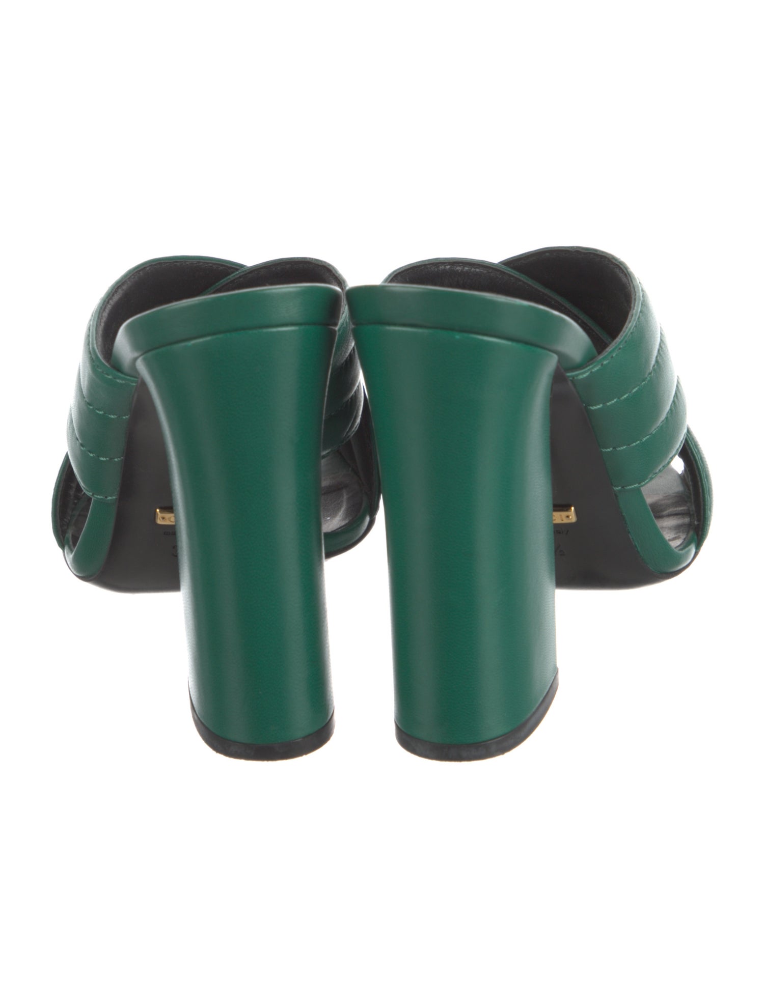 Gucci Leather Slides