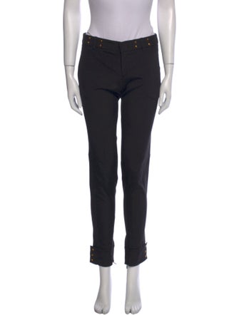Gucci Silk Skinny Leg Pants