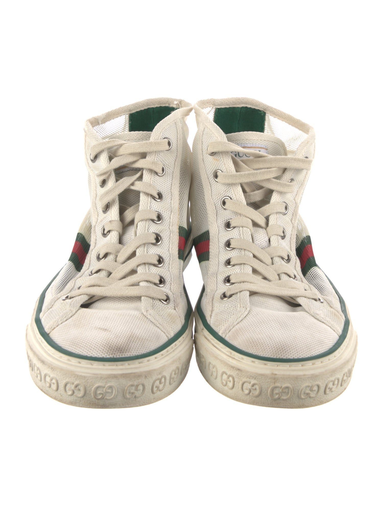 Gucci Web Accent Mesh Sneakers
