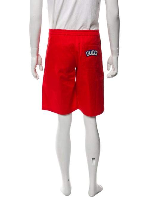 Gucci Web Accent Flat Front Shorts