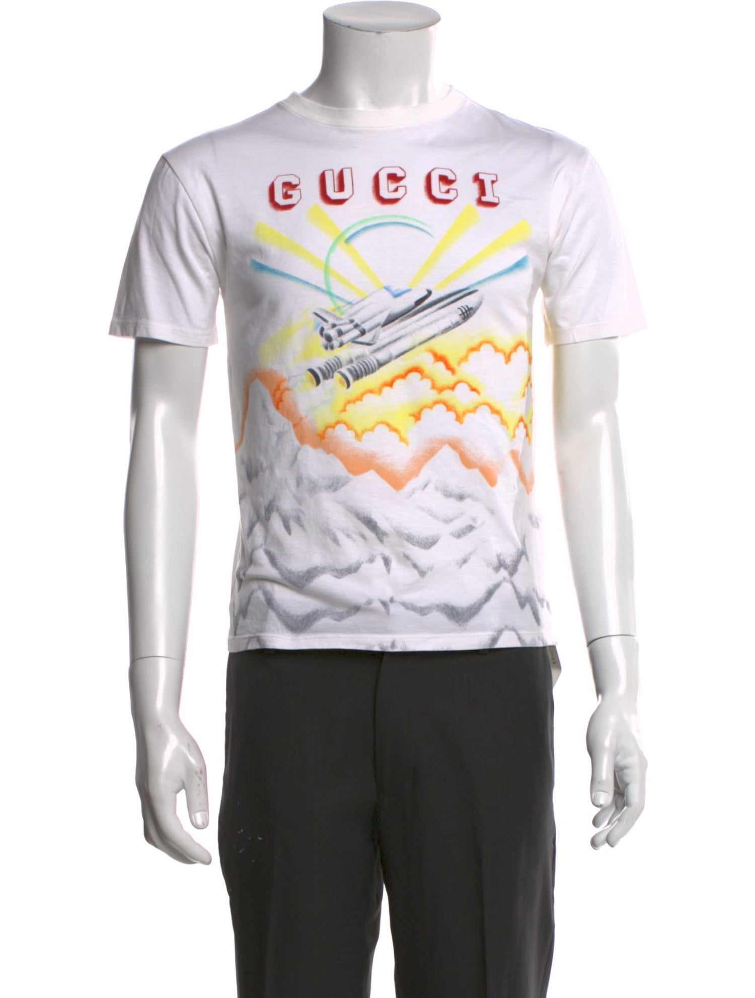 Gucci kid boys white multicolored t-shirt