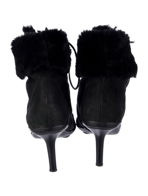 Gucci 2000's Suede Lace-Up Boots