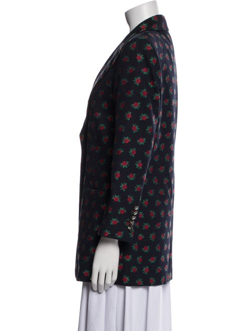 Gucci 2017 Floral Print Blazer
