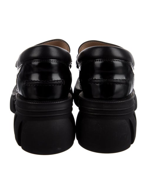 Gucci Horsebit Accent Leather Loafers