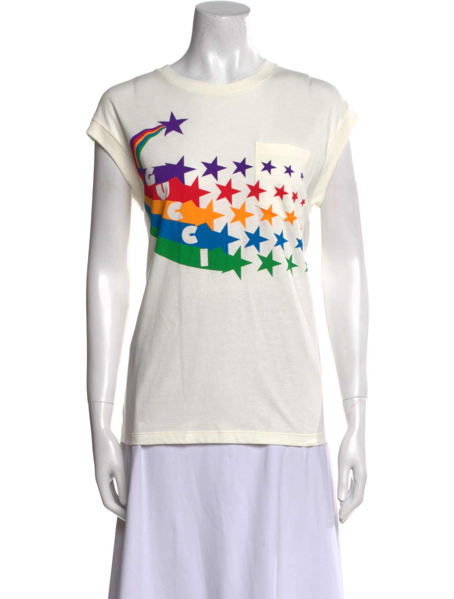 Gucci 2021 Shooting Star Print T-Shirt
