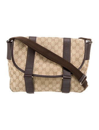 Gucci GG Canvas Messenger Bag