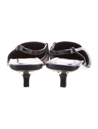 Gucci GG Canvas Canvas Slingback Pumps