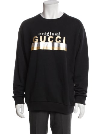 Gucci Web Accent Crew Neck Sweatshirt
