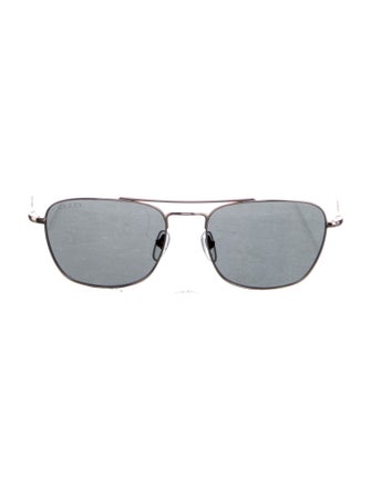 Gucci Interlocking G Logo Aviator Sunglasses